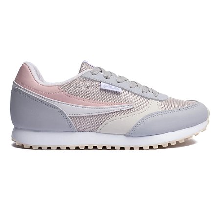 Tenis Fila Renno Classic Feminino Cinza