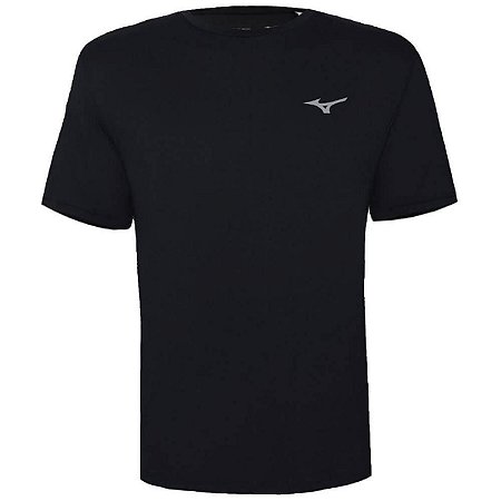 Camiseta Mizuno New Logo Preto