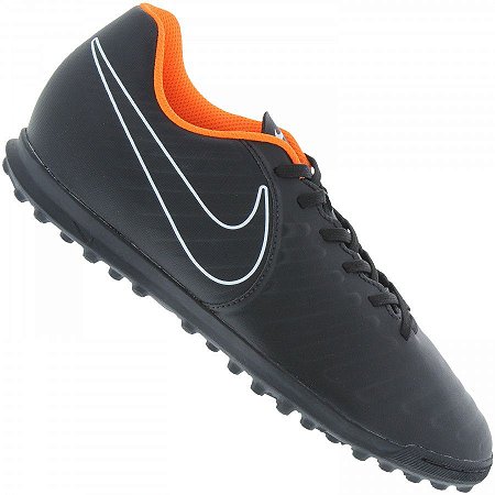 Chuteira Suíço Nike Tiempo Legend X 7CL Preto Infantil