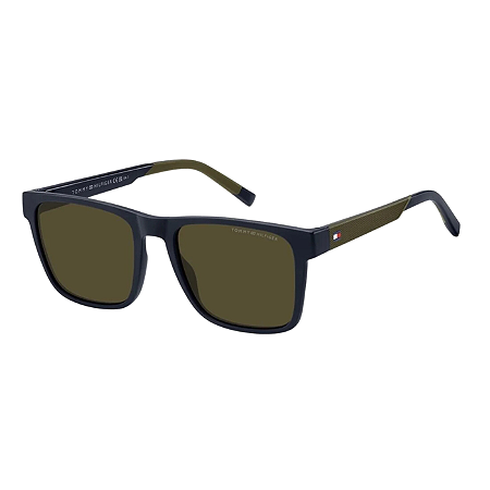 Óculos de Sol Tommy Hilfiger 2144/S Azul Marinho Lente Verde