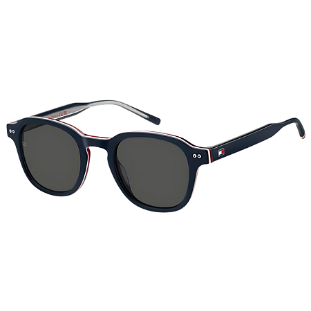Óculos de Sol Tommy Hilfiger 2185/S Azul Marinho Lente Cinza