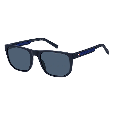Óculos de Sol Tommy Hilfiger 2200/S Azul Marinho Lente Azul