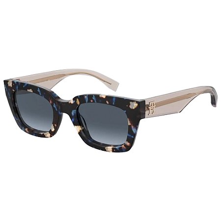 Óculos de Sol Tommy Hilfiger 2052/S Preto Lente Azul