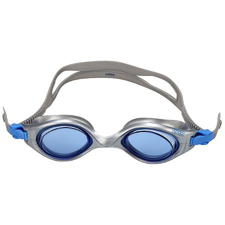Óculos Natação Speedo Vyper Prata Azul