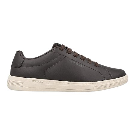 Tênis Casual West Coast Capri Coffe Masculino Marrom Escuro
