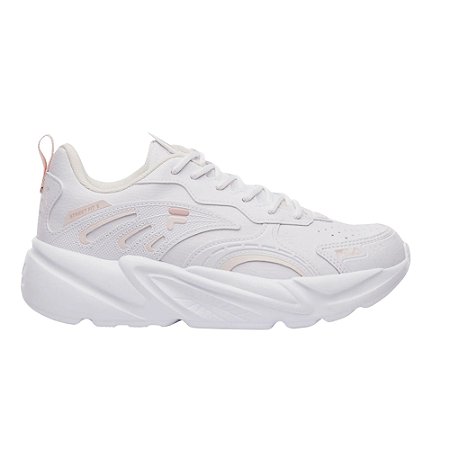 Tênis Fila Street Fit 2 Feminino Branco e Rosa