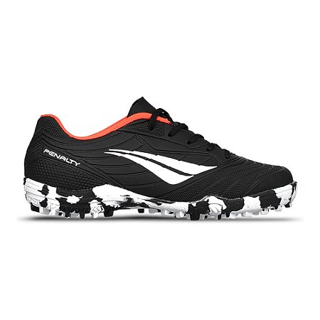 Chuteira Society Penalty Matis Kids XXI Infantil Preto