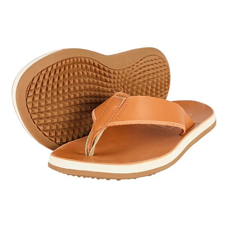 Chinelo Kenner Legend 35 Couro Sandália Masculino Marrom