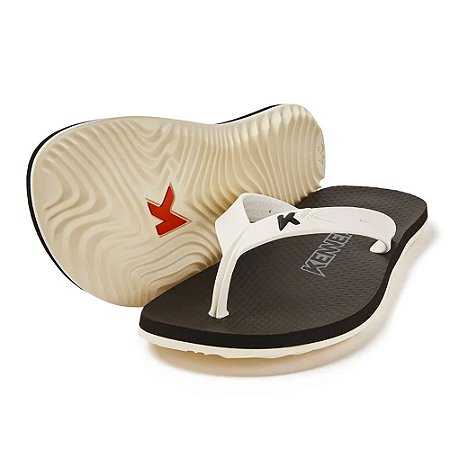 Chinelo Kenner New Summer Masculino Poliéster Preto