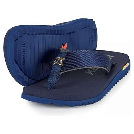 Chinelo Kenner Kivah Masculino Sandália Azul Marinho