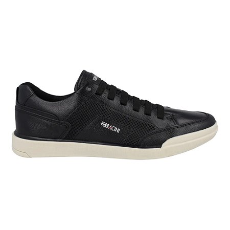 Tênis Sapatênis Ferracini Star Couro Preto Masculino