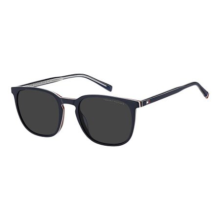 Óculos de Sol Tommy Hilfiger 2266/S Azul Marinho Lente Cinza