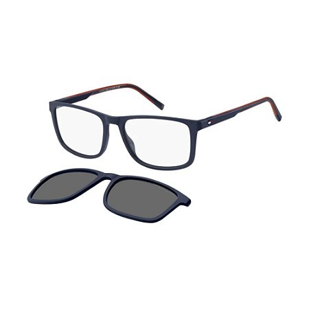 Óculos de Sol Tommy Hilfiger Clip On 2281/C Azul Marinho
