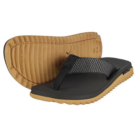 Chinelo Kenner K Pro Dots Masculino Preto e Marrom