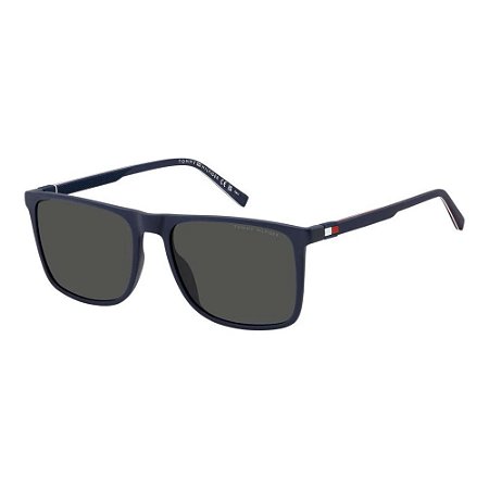 Óculos de Sol Tommy Hilfiger 2277/S Azul Marinho Lente Cinza