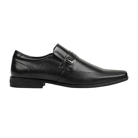 Sapato Social Ferracini Liverpool Masculino Couro Preto