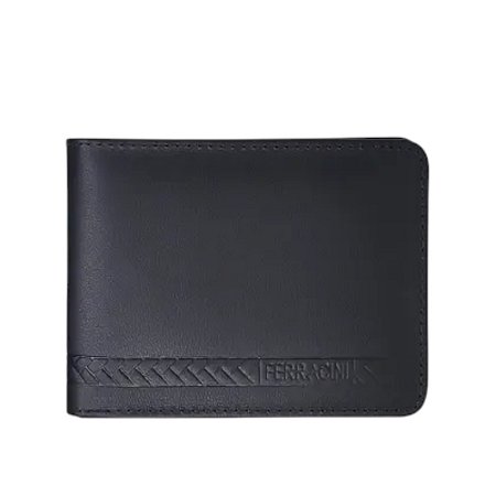 Carteira Ferracini Memphis Masculino Couro Black