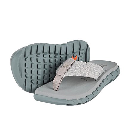 Chinelo Kenner Megah Puffer Masculino Cinza