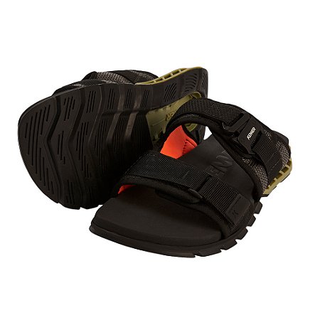 Chinelo Kenner Rakka Sld Cordura Masculino Preto