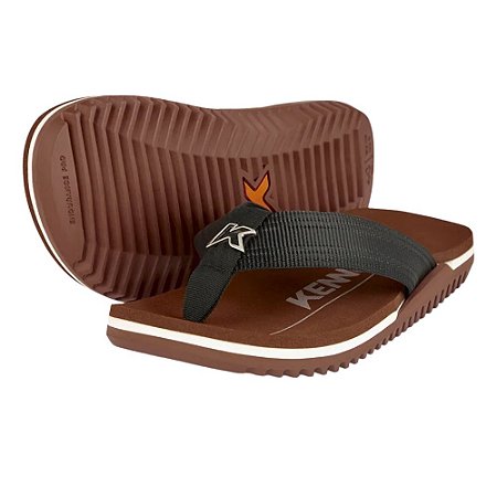 Chinelo Kenner Nk6 Pro Masculino Marrom