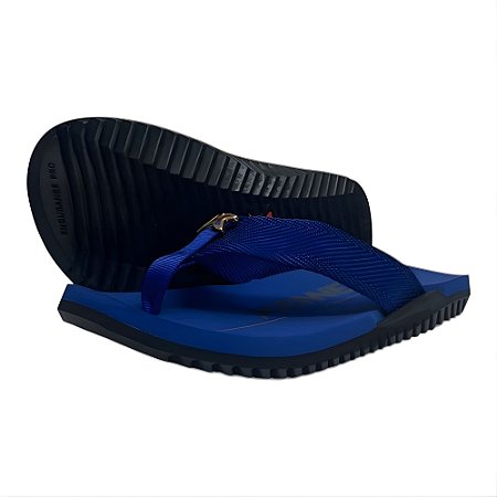 Chinelo Kenner Nk6 Masculino Azul e Preto