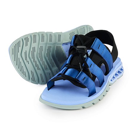 Chinelo Kenner Rakka Mezkla Panther Papet Masculino Azul