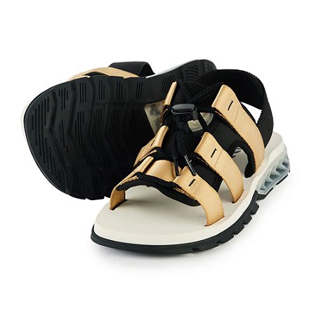 Chinelo Kenner Rakka Meskla Black Panther Papet Bege