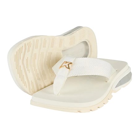 Chinelo Kenner Orak Sandália Masculino Branco