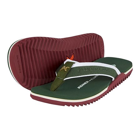 Chinelo Kenner Collab Fluminense Nk6 Pro Verde