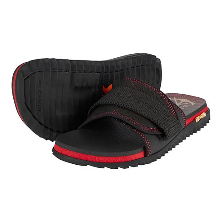 Chinelo Kenner Flamengo Kivah Slide Masculino Preto