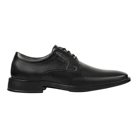 Sapato Social Ferracini Paris Masculino Couro Preto