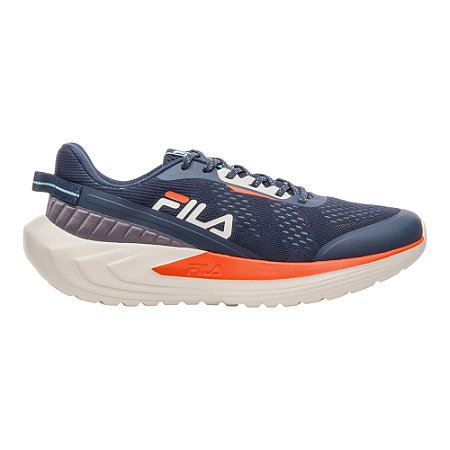 Tênis Fila Diffusion Masculino Têxtil Azul Marinho