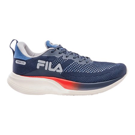 Tênis Fila Speed Lite Masculino Têxtil Azul Marinho