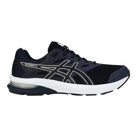 Tênis Asics Gel Shogun ST Masculino Têxtil Azul Marinho