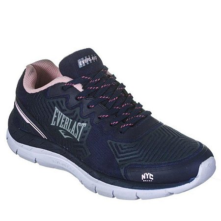 Tenis Everlast Vision Marinho/Rosa/Branco