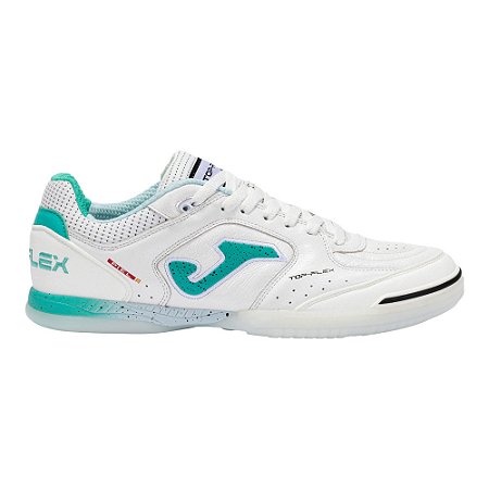Chuteira Futsal Joma Top Flex Turquoise Indoor Masculina