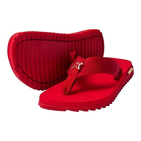 Chinelo Kenner Kivah Mono Masculino Vermelho