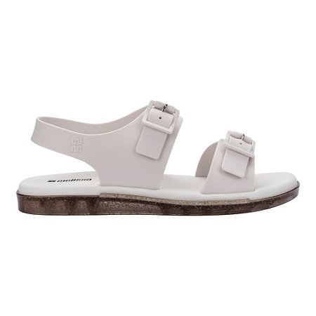 Sandália Melissa Walk Sandal Papete Feminina Bege
