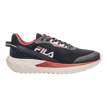 Tênis Fila Diffusion Masculino Preto e Vermelho