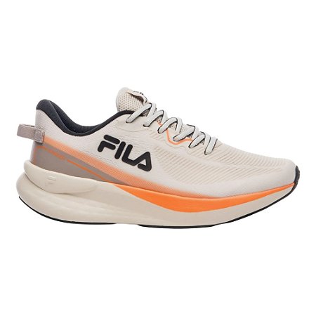 Tênis Fila Striker Feminino Bege e Laranja