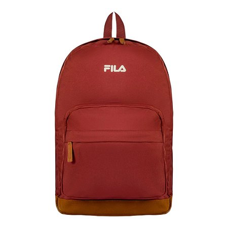 Mochila Fila Retro Letter 18L Unissex Vermelha