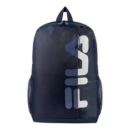 Mochila Fila Cut Logo Letter 18L Unissex Azul Marinho