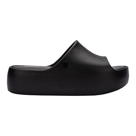 Chinelo Melissa Free Platform Slide Feminino Preto EVA
