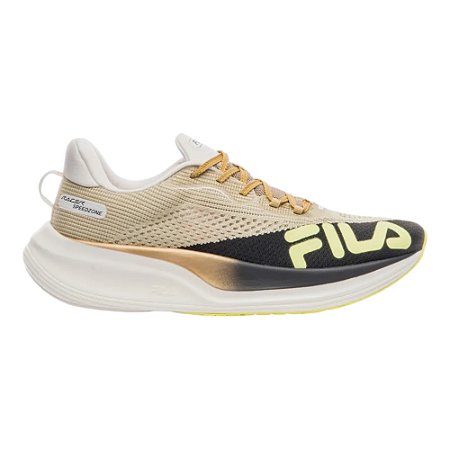 Tênis Fila Racer Speedzone Dourado e Preto Masculino
