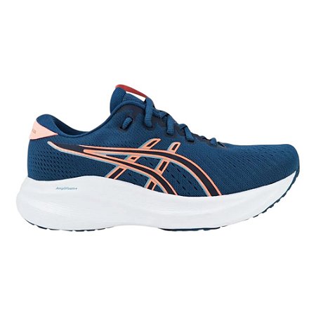Tênis Asics Gel Excite 11 Azul Marinho e Rosa Feminino