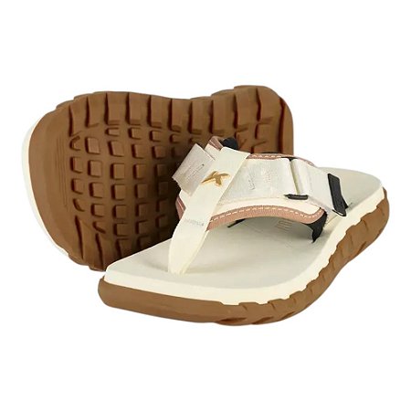 Chinelo Kenner Collab L7 Plus Megah Masculino Off White