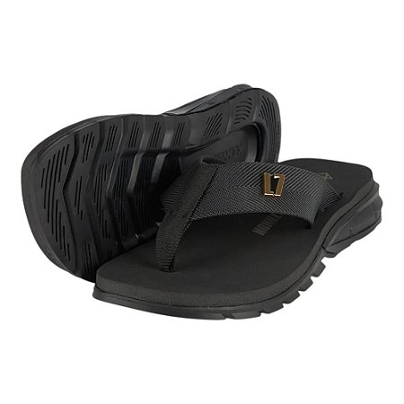 Chinelo Kenner Collab L7 Orak Masculino Preto