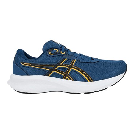 Tênis Asics Raiden 5 Masculino Azul e Laranja