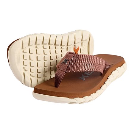 Chinelo Kenner Megah Marrom Masculino