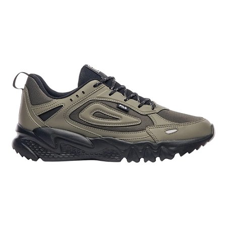 Tênis Fila Venture Tracer Lite Verde Oliva e Preto Masculino